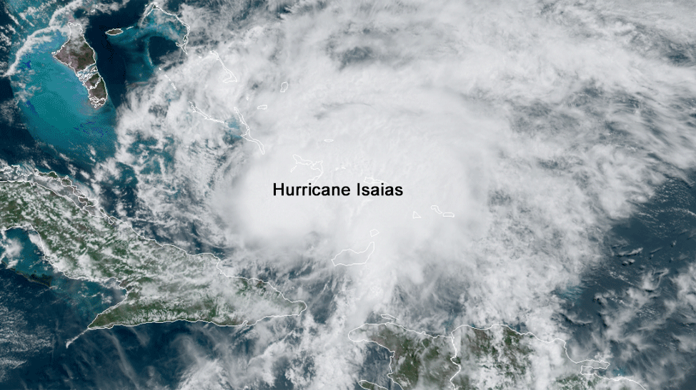 Hurricane Isaias: Updates from 'Eye on the Storm' - Yale Climate Connections